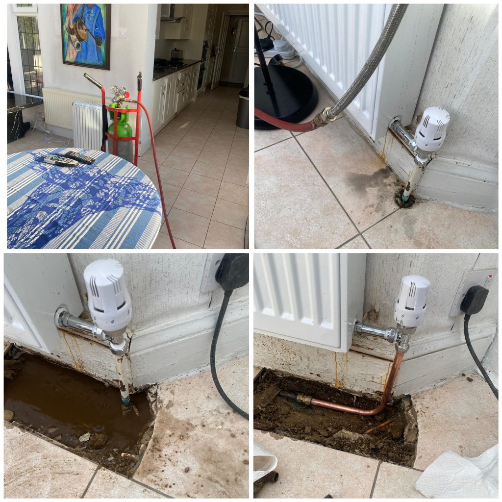 water leak detection in london